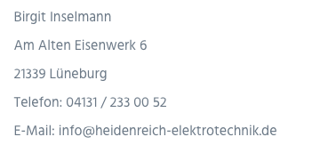 kontaktdatenschutz