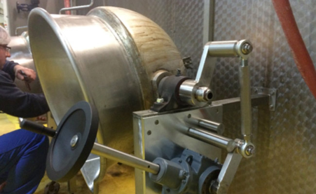 Kesselschwenkantrieb